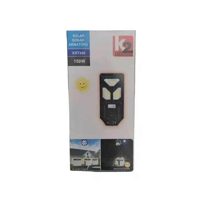 KST240 Karagöl 150W Solar Sokak Armatürü