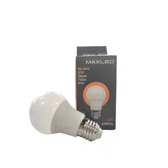 Maxled Mx-3072 9W Beyaz Led Ampul 6500K