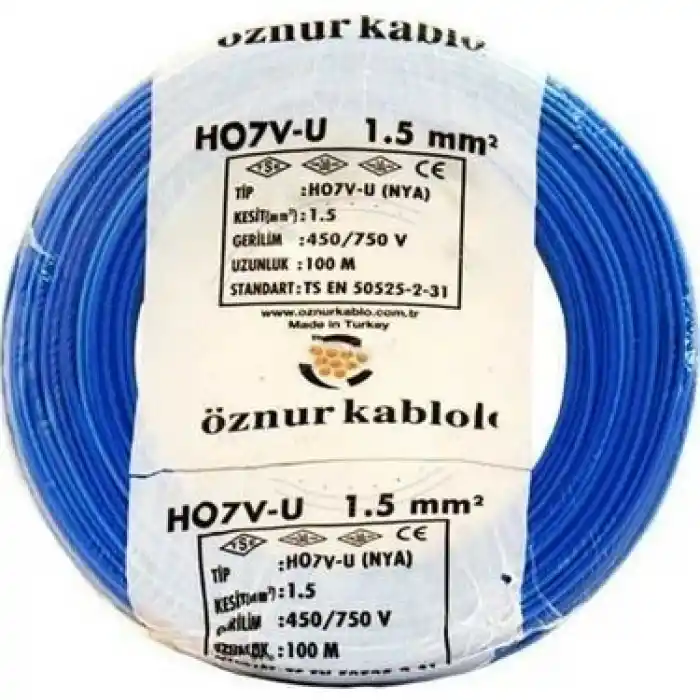Öznur 1.5mm Nya Mavi 100 Mt