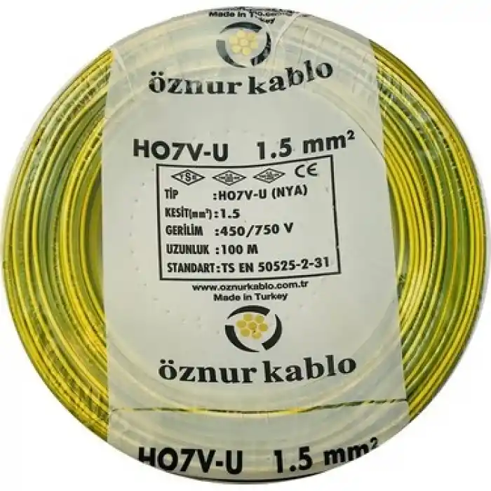 Öznür 1.5mm Nya Sarıyeşil 100mt