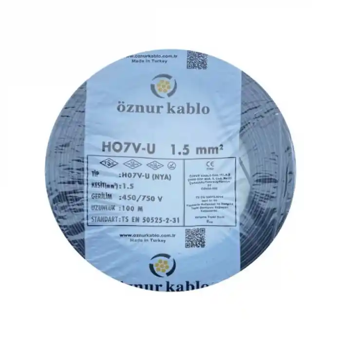 Öznür 1.5 Nya Siyah 100mt