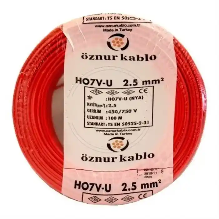Öznur 2.5 Nya Kırmızı 100 Mt