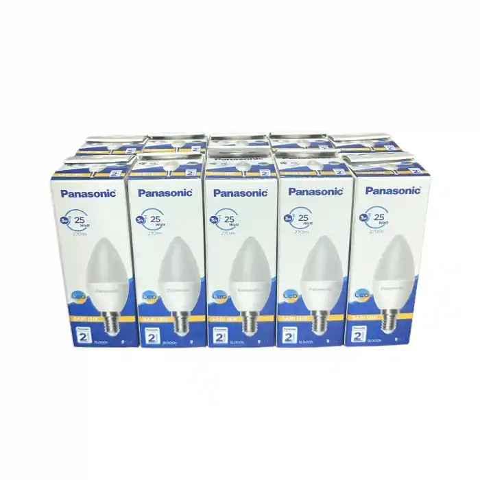 Panasonic 3w E14 2700k Sarı Işık Led Ampul 10 Adet