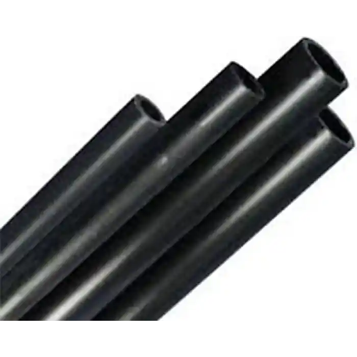 Plastik Çubuk Boru 14-16mm Siyah