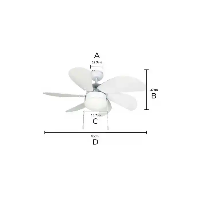 Vanti KCF 281 Avizeli Tavan Vantilatörü
