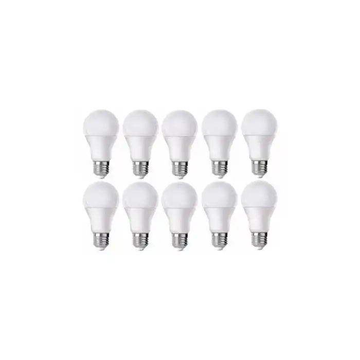 Venso 9W Led Ampul E27 Duylu Beyaz Işık 10 Adet