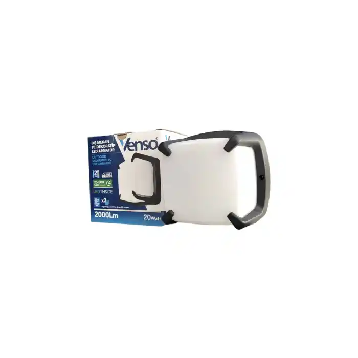 Venso Dış Mekan Led Dekoratif Küp Armatür 20W 3000K VN4381