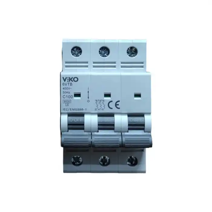 VİKO 3P 100A 6000KA OTOMATİK SİGORTA C TİPİ