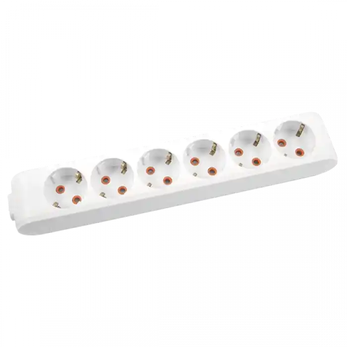 Viko 6Lı Klemensli Çocuk Korumalı Multi-Let Grup Priz-90113600