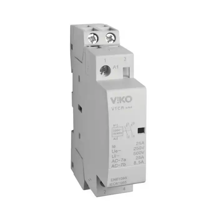 Viko Ray Tipi Kontaktör 25 Amper Vtcr-25/11