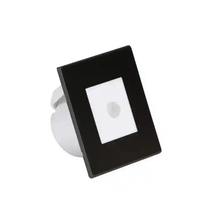 VN4352 Venso 5W Sensörsüz Basamak Armatürü Led Siyah Kasa - Beyaz Işık