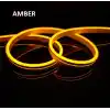 Cata Tak Çalıştır 12v Neon Esnek Şerit Led 3mt Amber Ct-4555