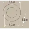 Cata 3w Slim Panel ( Beyaz ) Ct-5144 Led Spot 6500 Kelvin