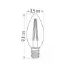Cata 4w Led Filament Buji Ampul ( Günışığı ) Ct-4066g