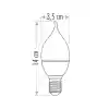 Cata 7 Watt Ledli Buji Ampul E-14 Duylu BEYAZ IŞIK CT-4080