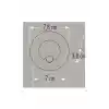 Cata CT-5174 1.5W 3200K Günışığı Yuvarlak Radar Sensörlü Koridor Armatürü
