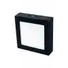 Cata Beyaz Işık 18W Siyah Kasa Sıva Üstü Kare Led Spot Armatür Ct-5236