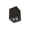 Cata Ct-5420 Bergama Sıva Üstü Armatür ( Gu-10 ) ( Siyah + Platin )