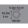 Global K2 KDL404 3W 6500K Beyaz Işık Smd Yuvarlak Slim Led Panel