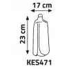 Global K2 KES471 45W E27 6500K Beyaz Led Pervane Ampul