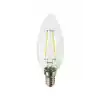 Global K2 KES499 4W E14 Günışığı Led Flamanlı Buji Rustik Ampul