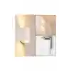 Global K2 KSL099 2x5W Gu10 Beyaz Çift Yönlü Duvar Apliği