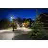 Horoz 50w Siyah Led Solar Güneş Enerjili Lamba Sokak Armatür Beyaz Işık
