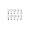 K2 9W Led Ampul E27 Duylu Beyaz Işık 10 Adet