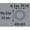 Kendal K2 Global KDL 403 18W Sıva Altı Yuvarlak Slim LED Panel 6500K