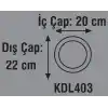 Kendal K2 Global KDL403 18W 3000K Günışığı Smd Yuvarlak Slim Led Panel