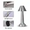KML108 3 Fonksiyonlu Şarjlı Masa Lambası 2700K 4500K 6500K
