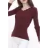 Merdiven Yaka Body Bordo - 7658.1319.