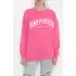 Baskılı Bisiklet Yaka Sweat Pembe - 11909.275.