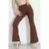 İspanyol Paça Pantolon Açıkkahve - 8635.1567.