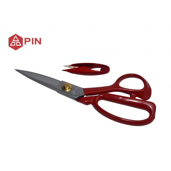 Kırmızı Saplı Prof.Paslanmaz Çelik Terzi Makası 8