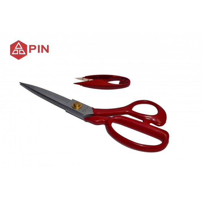 Kırmızı Saplı Prof.Paslanmaz Çelik Terzi Makası 9