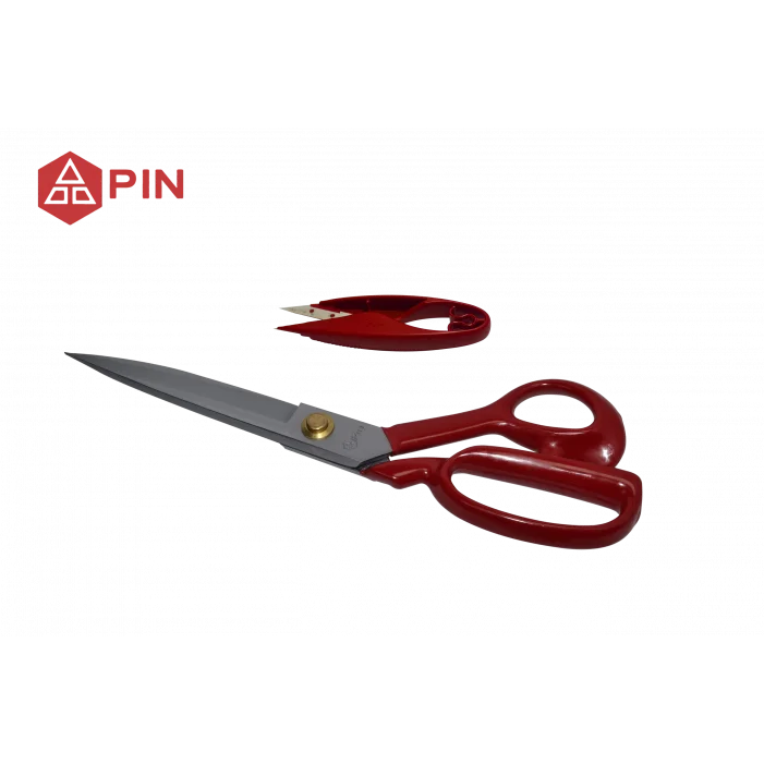 Kırmızı Saplı Prof.Paslanmaz Çelik Terzi Makası 12