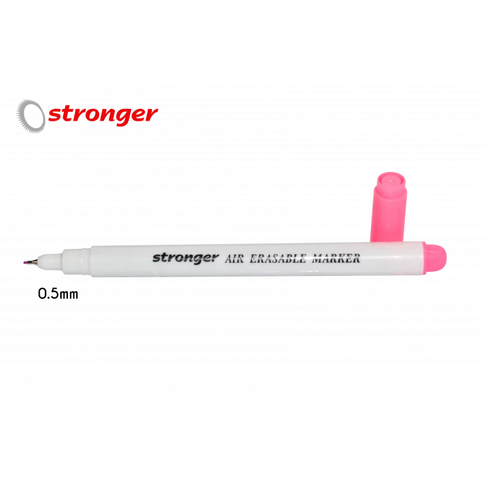 Tek Başlı Pembe Hava ile Uçan Kalem  (0,5 mm)