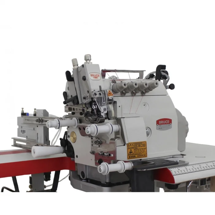 4 İplik Full Otomatik Yaka Takma&Ribana Overlok