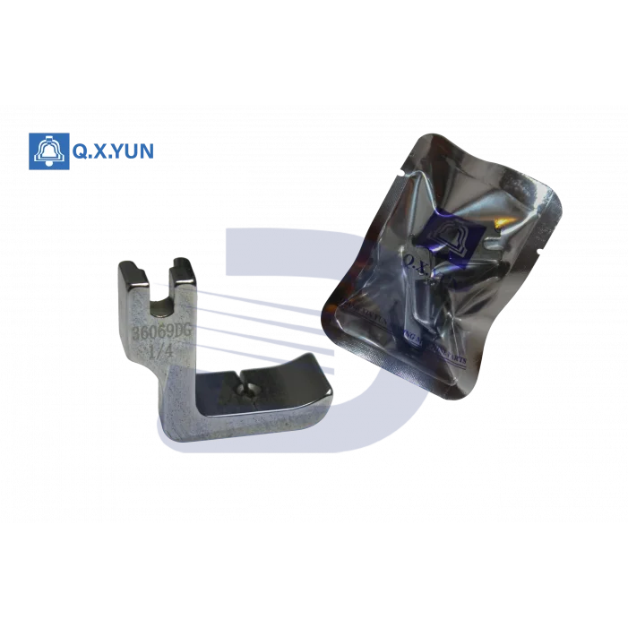 Düz makine Fitil Ayağı (Çift Kanallı)  1/4