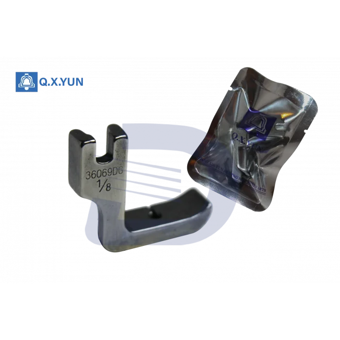 Düz Makine Fitil Ayağı (Çift Kanallı)  1/8