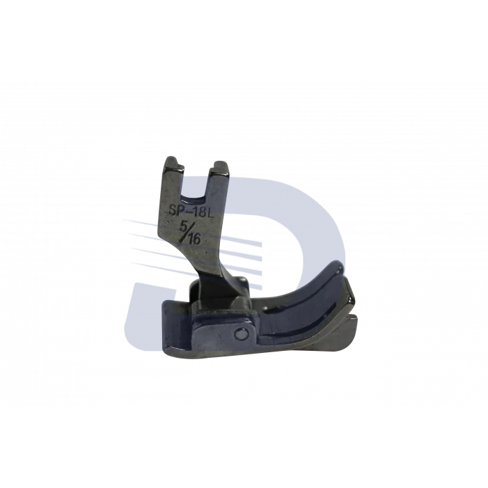 Düz makine sol siperli çima ayağı 5/16