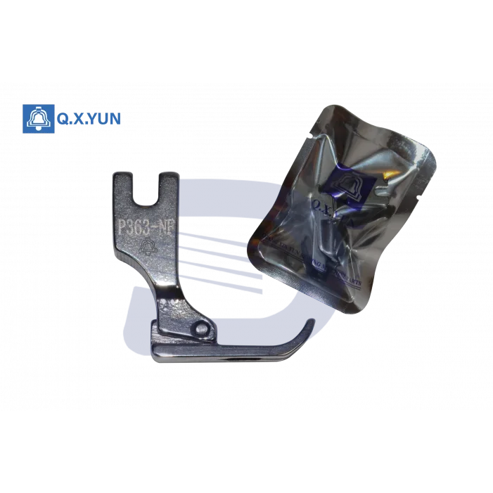 Düz makine yürüyen iğne fermuar ayağı çatal