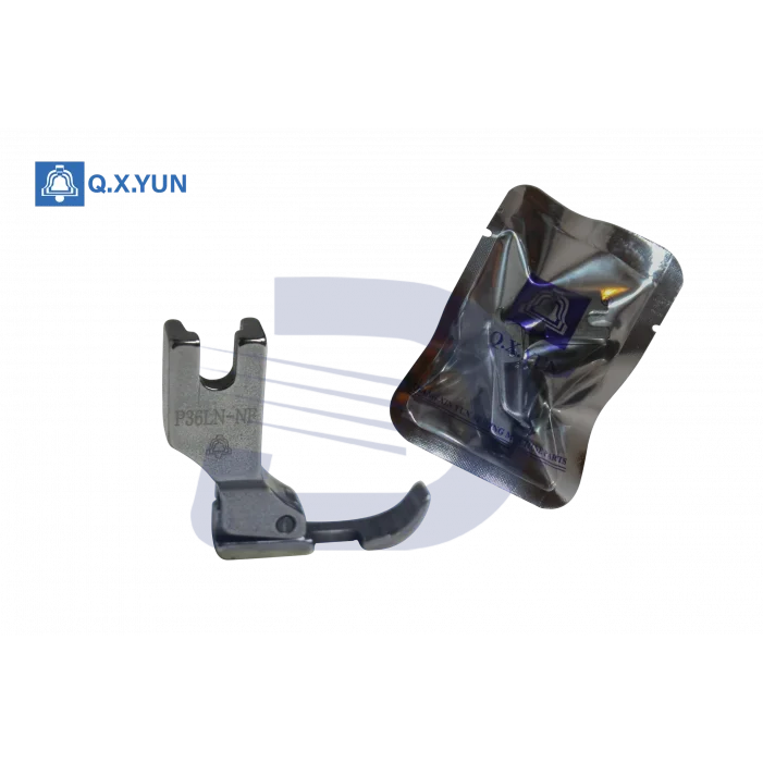 Düz makine yürüyen iğne fermuar ayağı sol