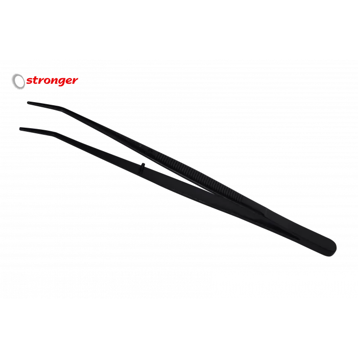 STRONGER Cımbız Tırtırlı Pimli Siyah