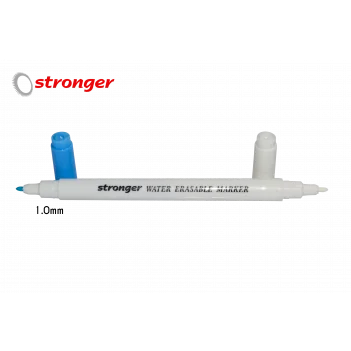 Çift Başlı Mavi ve Beyaz Su İle Uçan Kalem (1.0 mm