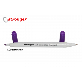 Çift Başlı Mor Hava İle Uçan Kalem 0,5mm+ 1.0mm