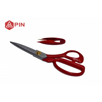 Kırmızı Saplı Prof.Paslanmaz Çelik Terzi Makası 9