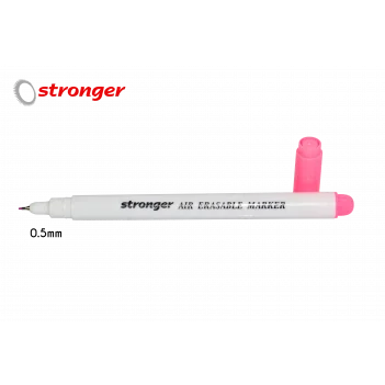 Tek Başlı Pembe Hava ile Uçan Kalem  (0,5 mm)