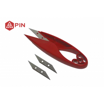 Yedek bıçaklı İplik temizleme makası